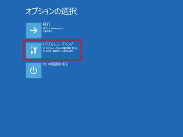 が起動しない状態からシステムの復元を行う方法