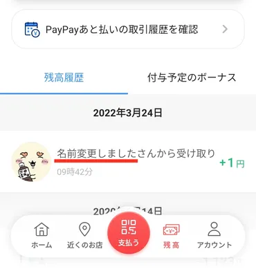 で個人送金したら個人情報バレしないか検証